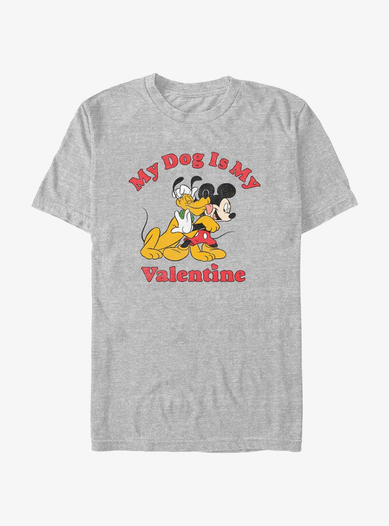 Disney Mickey Mouse & Pluto Love My Dog T-Shirt