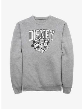 Plus Size Disney Mickey Mouse Disney Group Sweatshirt, , hi-res