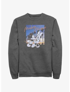 Disney Mickey Mouse Sunset Couple Sweatshirt, , hi-res