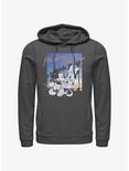 Disney Mickey Mouse & Minnie Mouse Sunset Couple Hoodie, CHAR HTR, hi-res