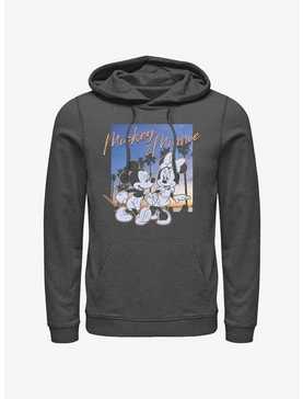 Disney Mickey Mouse & Minnie Mouse Sunset Couple Hoodie, , hi-res