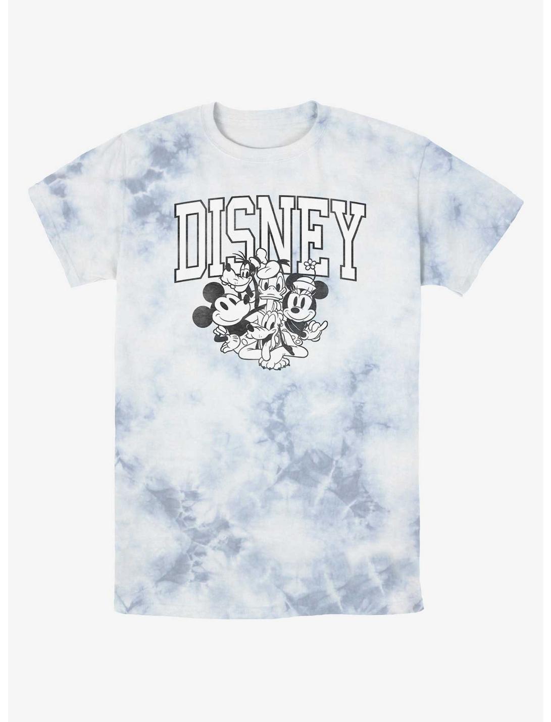 Disney Mickey Mouse Vintage Group Tie-Dye T-Shirt, WHITEBLUE, hi-res
