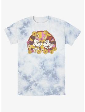 Disney Mickey Mouse Mickey & Minnie Spring Bloom Tie-Dye T-Shirt, , hi-res