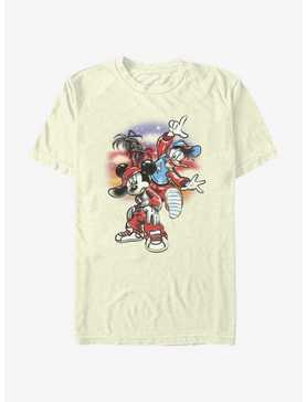 Disney Mickey Mouse Airbrush Mickey & Donald T-Shirt, , hi-res