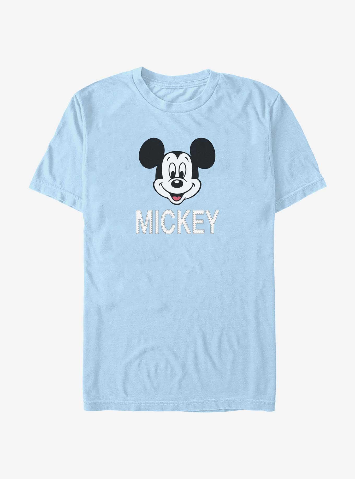 Disney Mickey Mouse Mickey Face Name T-Shirt