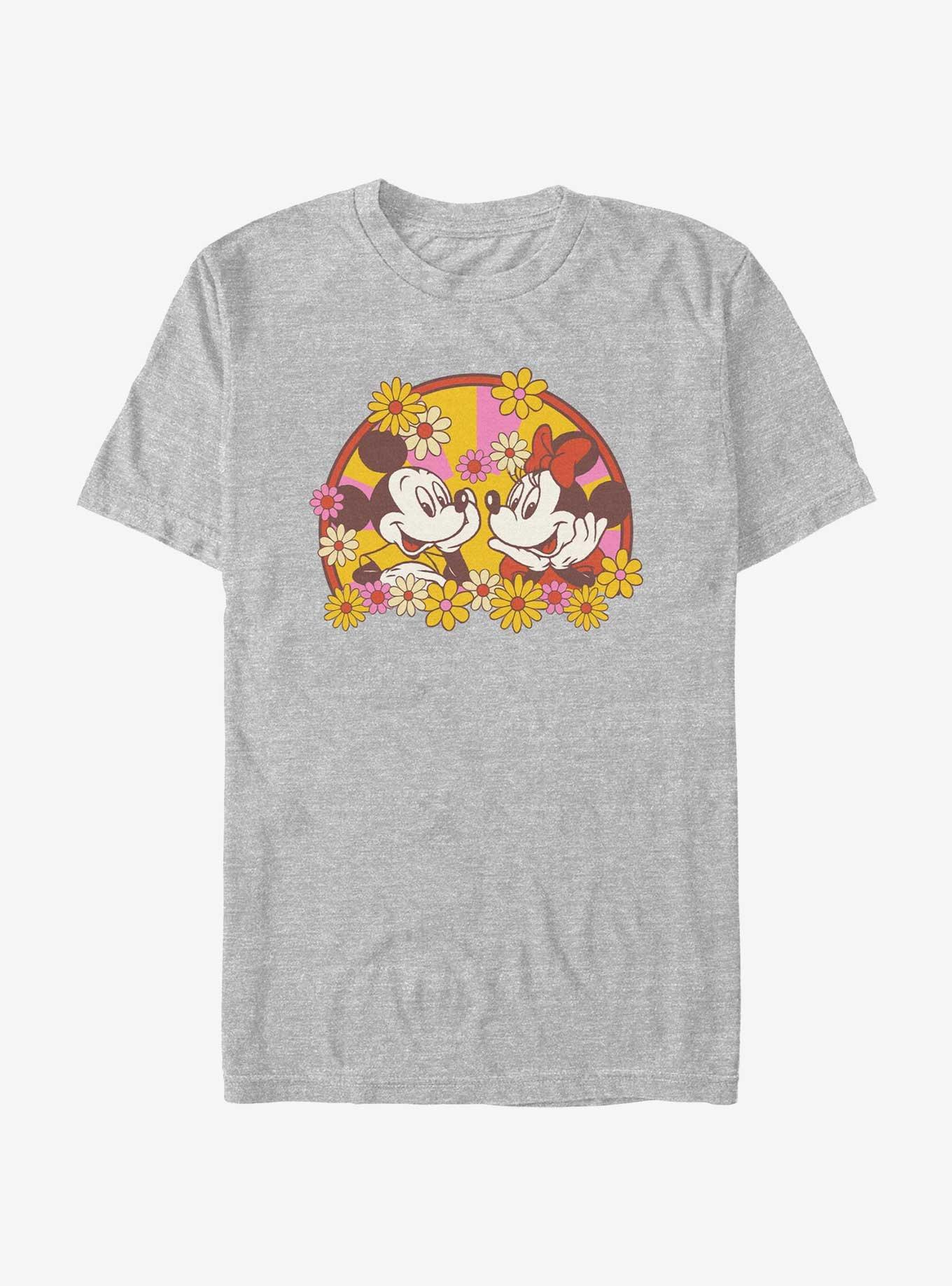 Disney Mickey Mouse & Minnie Mouse Love Bloom T-Shirt