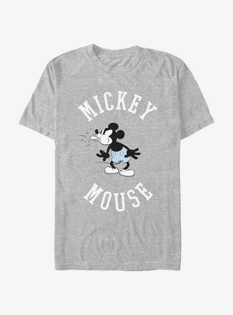 Disney Mickey Mouse Tongue Out Mickey T-Shirt - GREY | Hot Topic