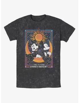 Disney Mickey Mouse The Future Looks Bright Mineral Wash T-Shirt, , hi-res