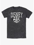 Disney Mickey Mouse Vintage Group Mineral Wash T-Shirt, BLACK, hi-res
