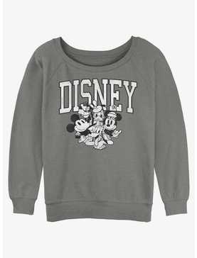 Disney Mickey Mouse Disney Group Girls Slouchy Sweatshirt, , hi-res