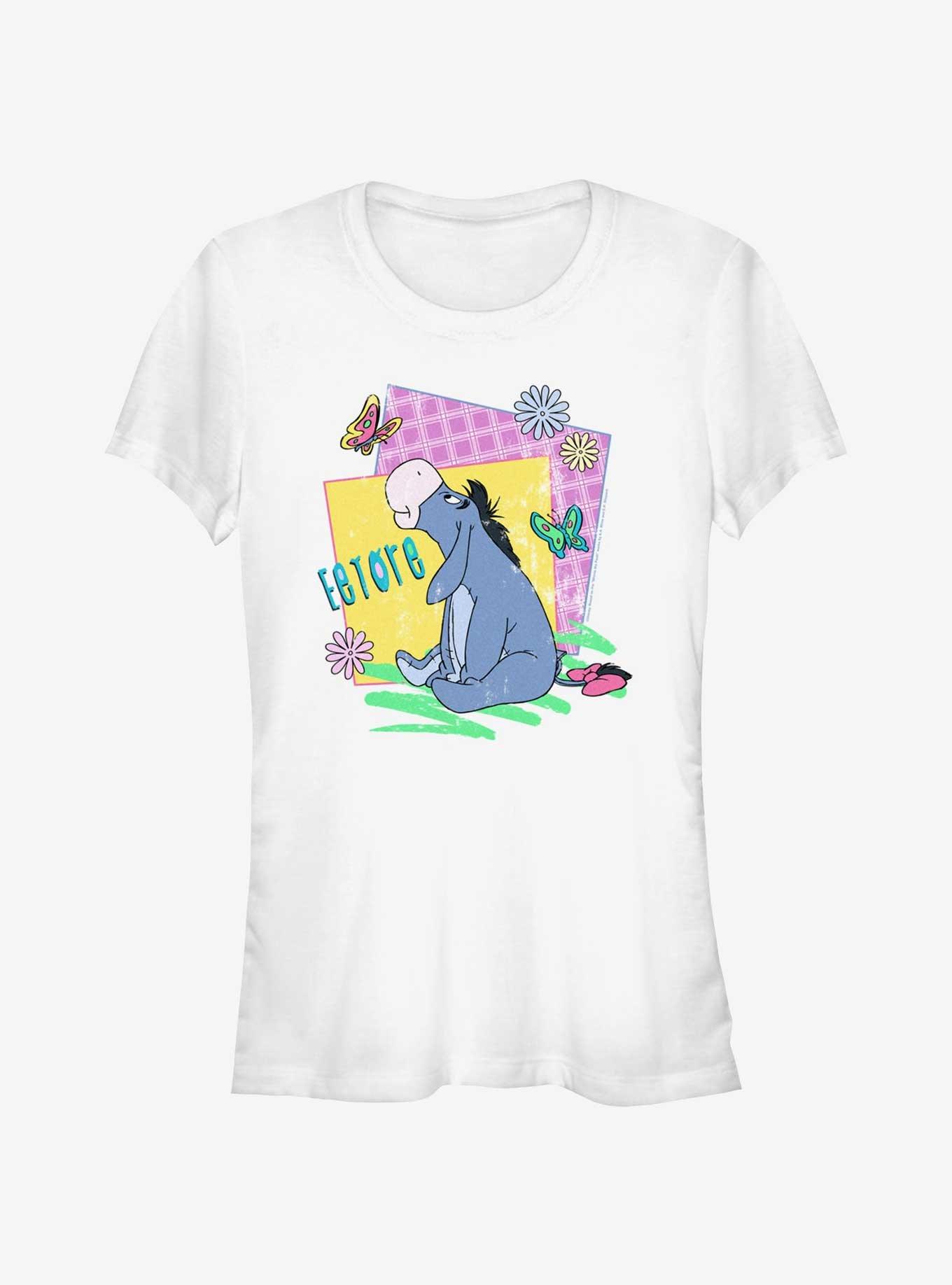 Disney Winnie The Pooh 90's Eeyore Girls T-Shirt, WHITE, hi-res