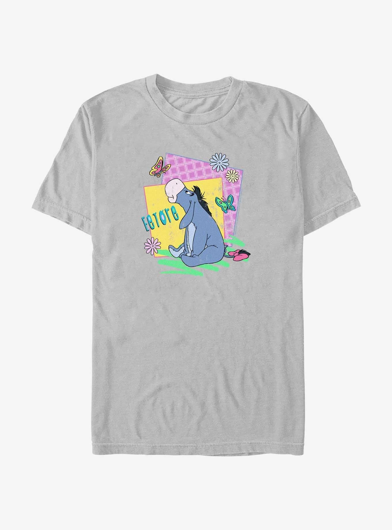 Disney Winnie The Pooh 90's Eeyore T-Shirt, SILVER, hi-res