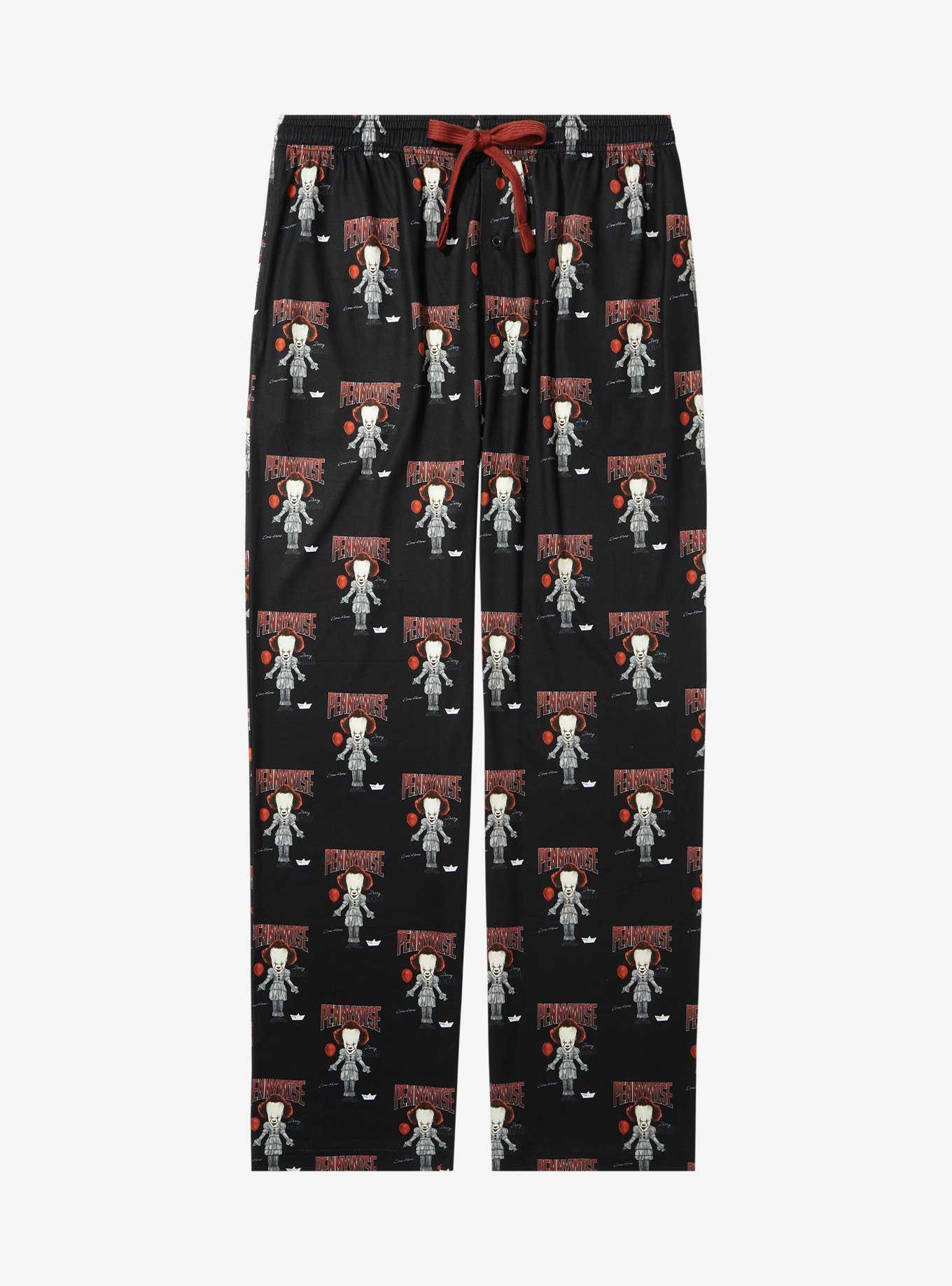 It Pennywise Allover Print Plus Size Sleep Pants - BoxLunch Exclusive, , hi-res