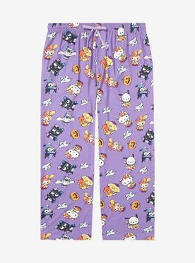Sanrio Hello Kitty & Friends Halloween Allover Print Women's Plus Size Sleep Pants - BoxLunch Exclusive