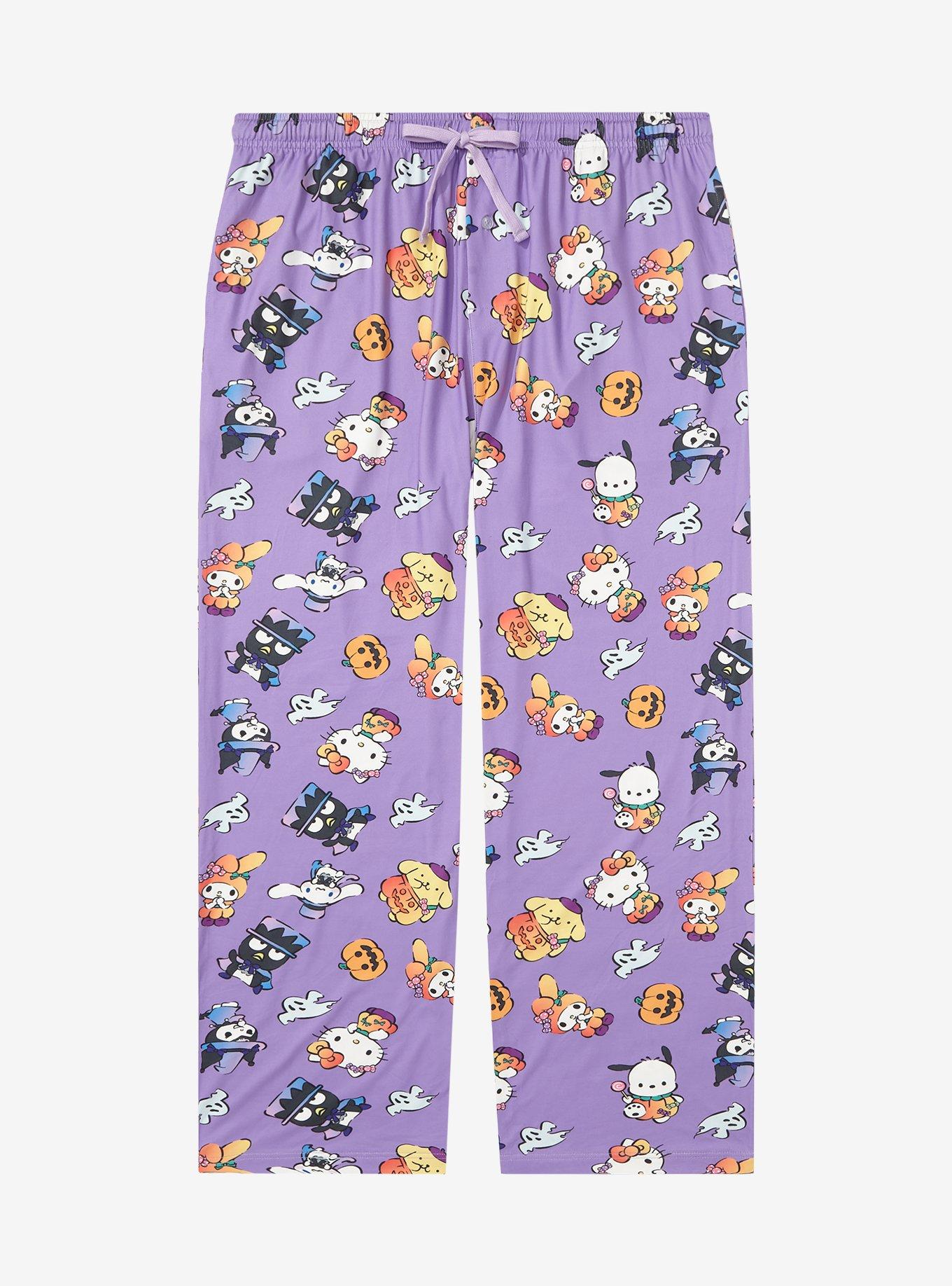 Hello Kitty x Friends Character Collage Pajama Pants