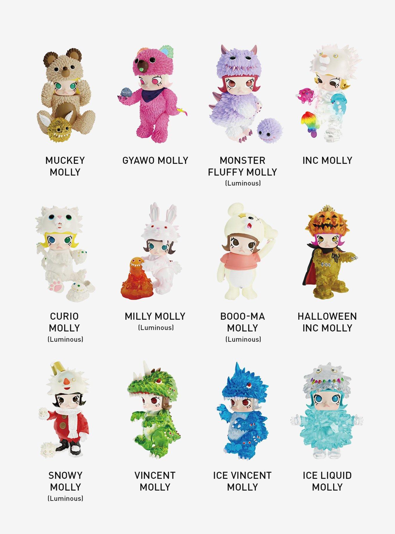 Pop Mart Molly × Instinctoy Erosion Molly Costume Series Blind Box Figure