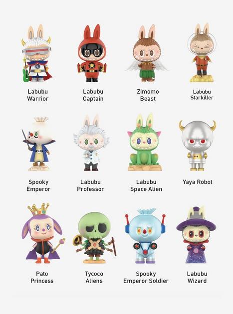 Pop Mart THE MONSTERS Space Adventures Series Blind Box Figure