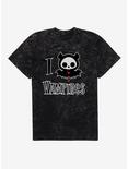 Skelanimals Diego I Love Vampires Mineral Wash T-Shirt, BLACK MINERAL WASH, hi-res