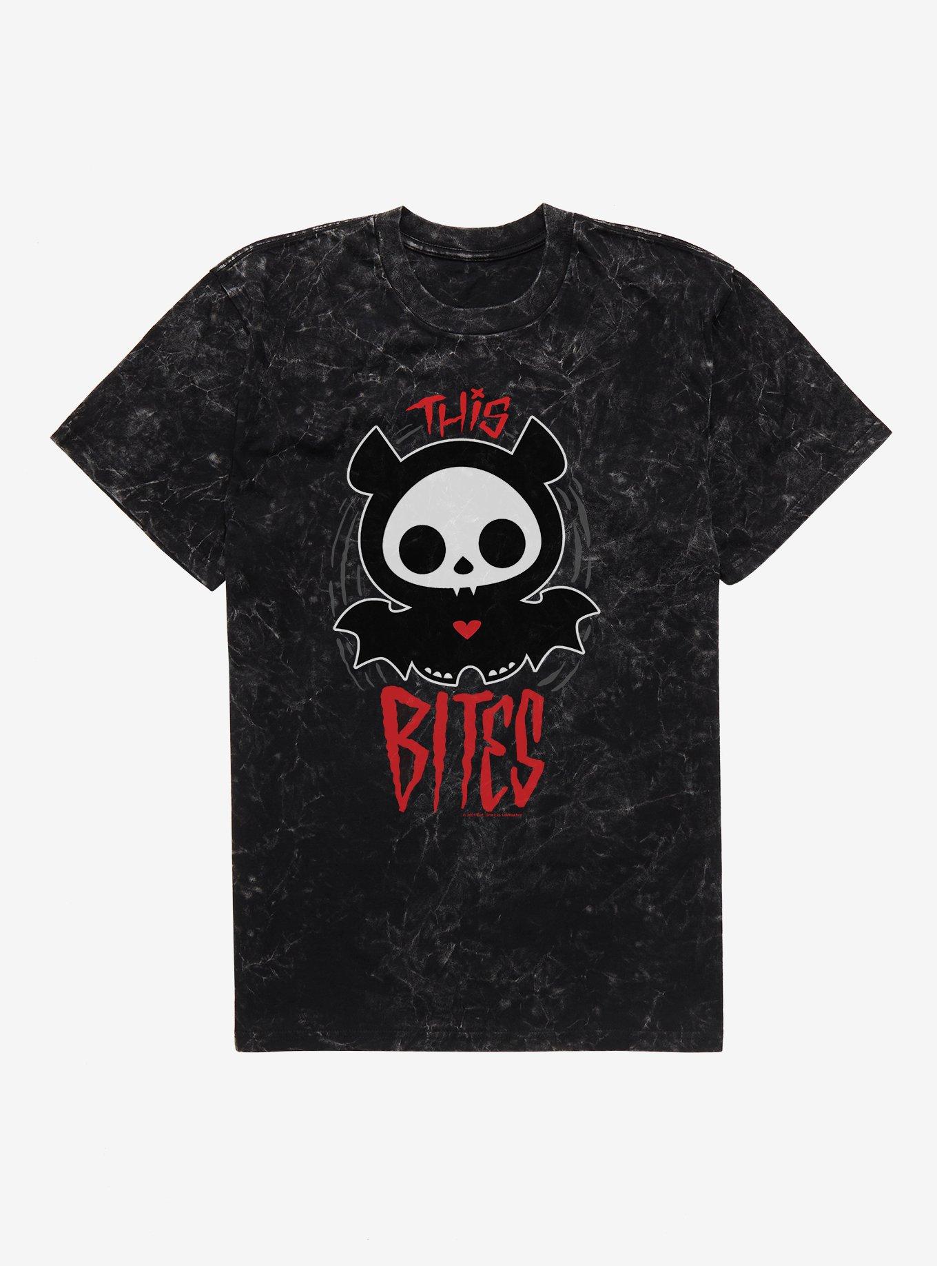 Skelanimals Diego This Bites Mineral Wash T-Shirt