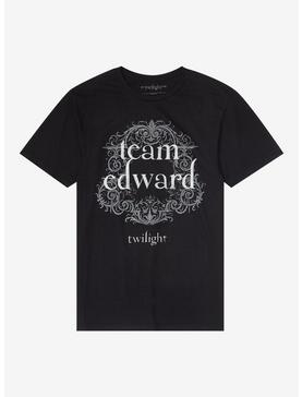 The Twilight Saga Team Edward Filigree Boyfriend Fit Girls T-Shirt, , hi-res