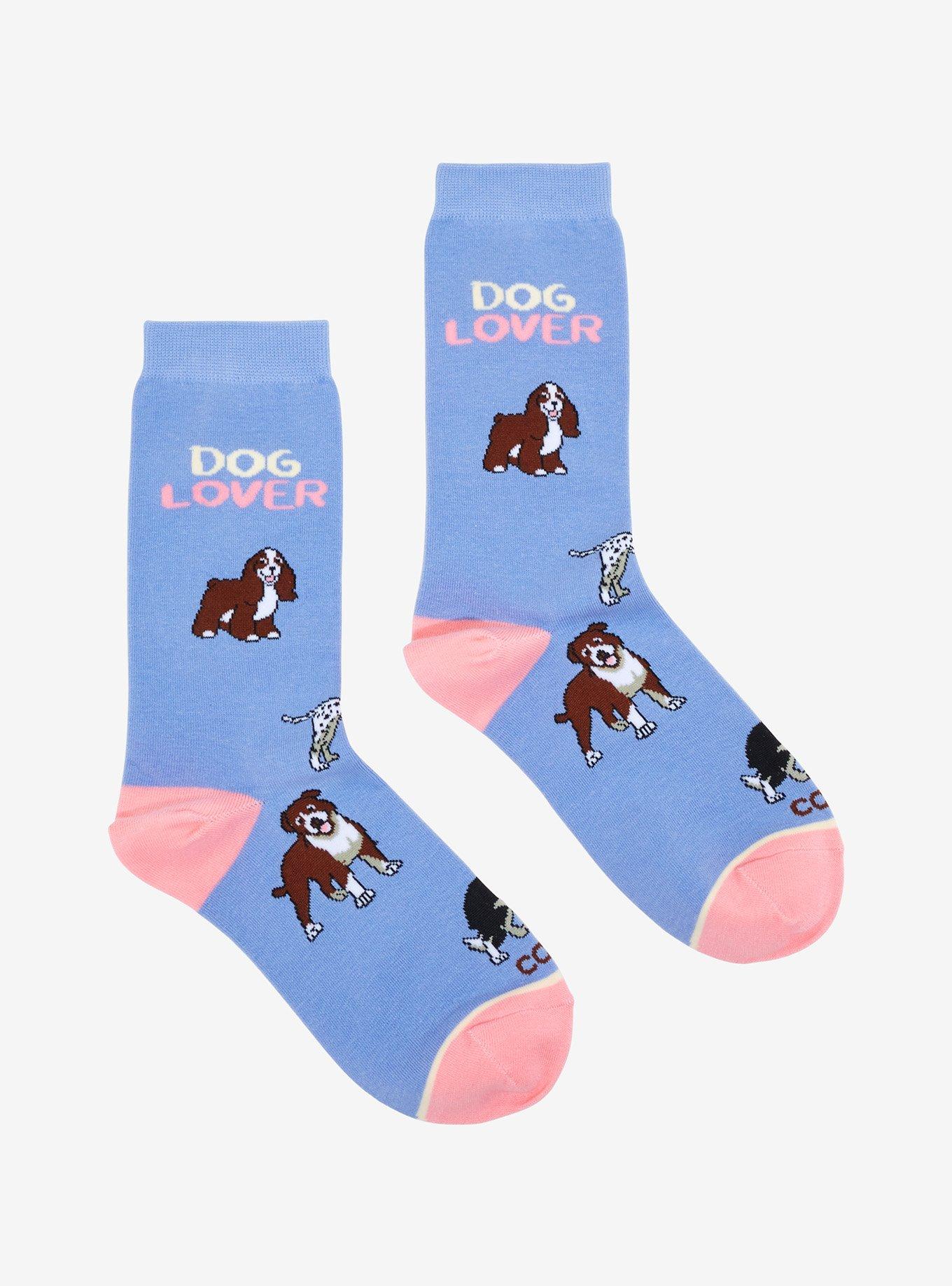 Cool Socks Dog Lover Crew Socks, , hi-res