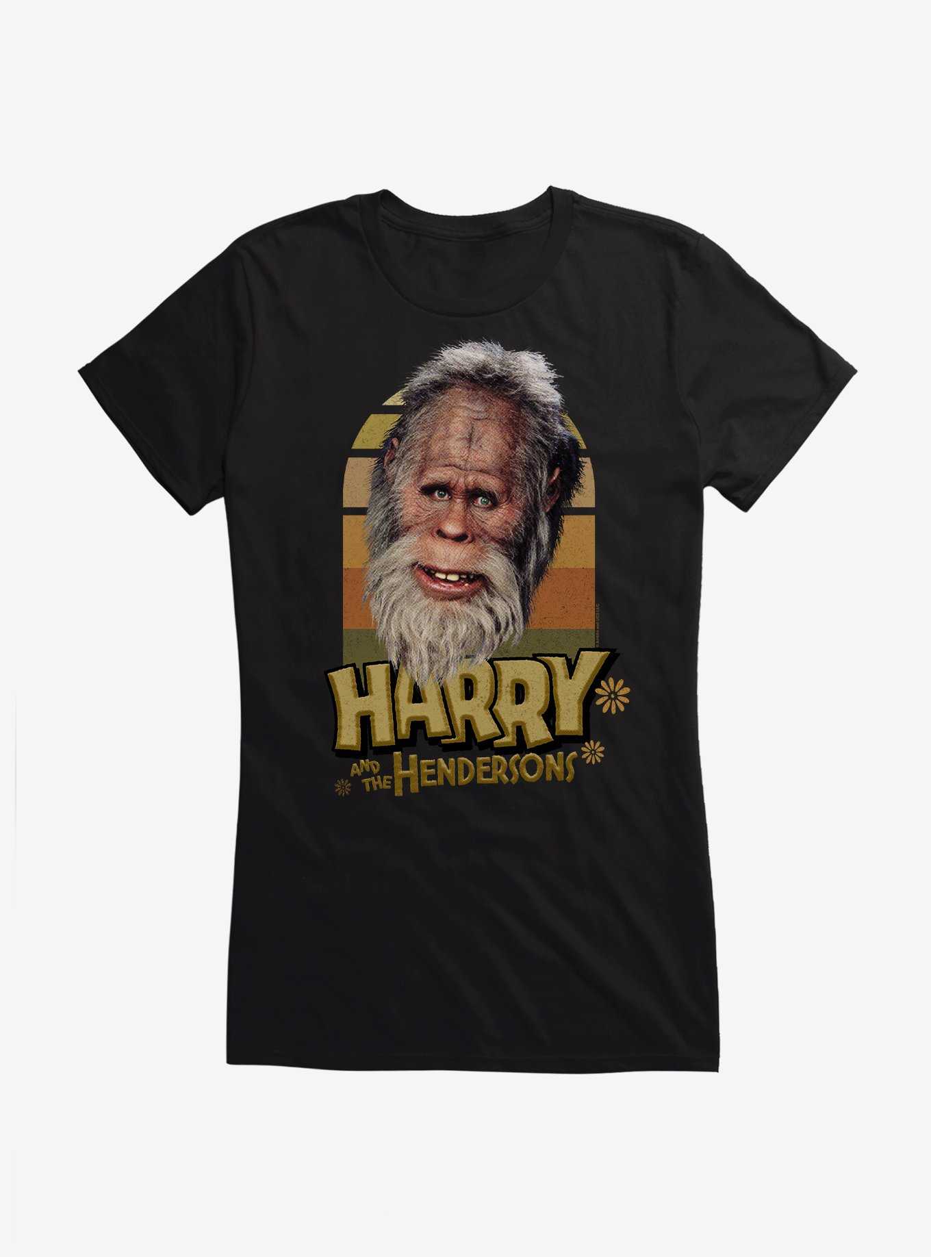 Harry And The Hendersons Retro Portrait Girls T-Shirt, , hi-res