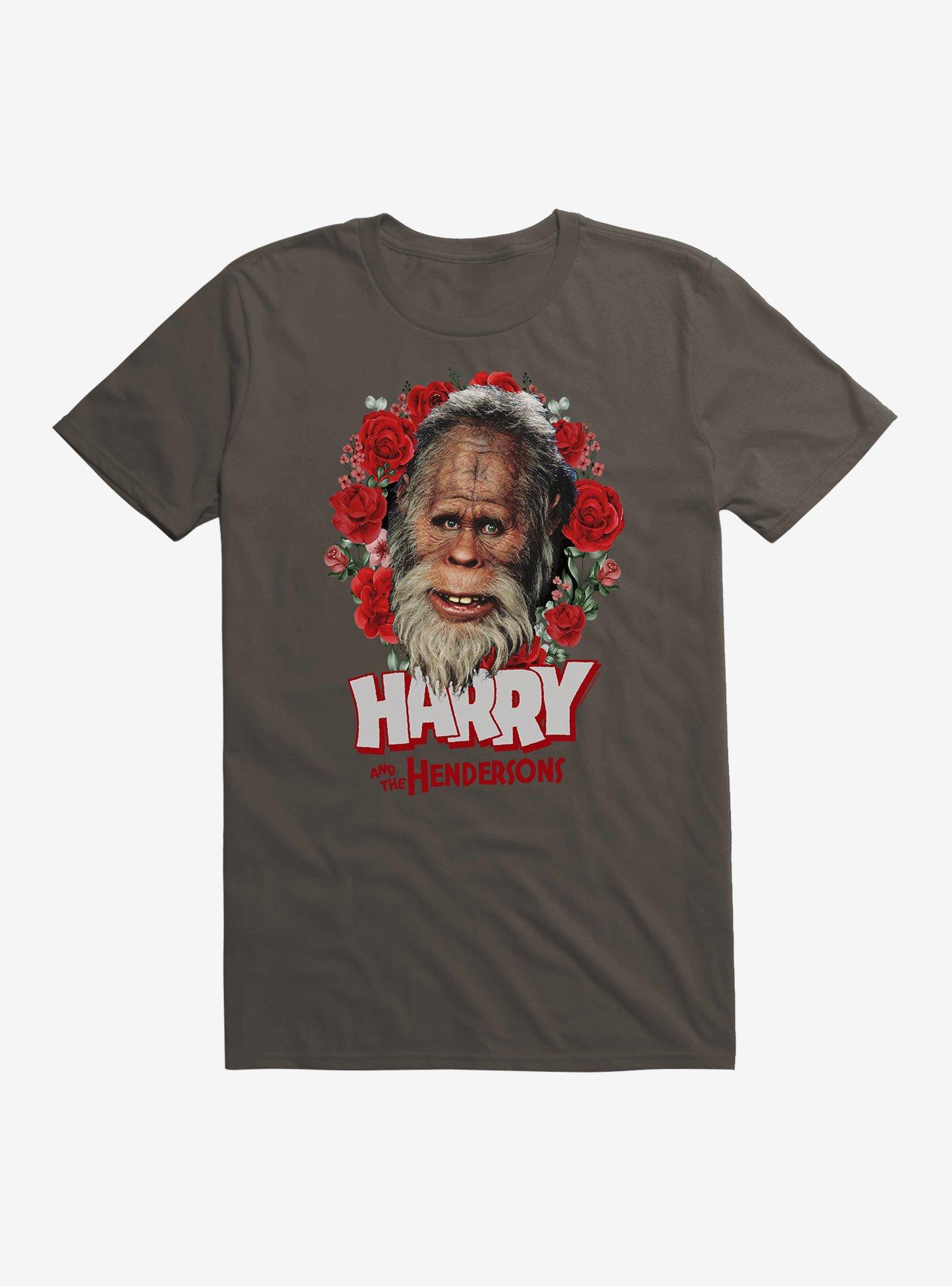 Harry And The Hendersons Floral Harry T-Shirt, , hi-res