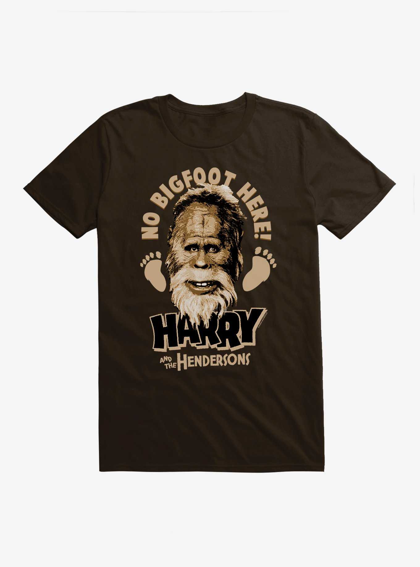 Harry And The Hendersons No Bigfoot Here! T-Shirt, , hi-res