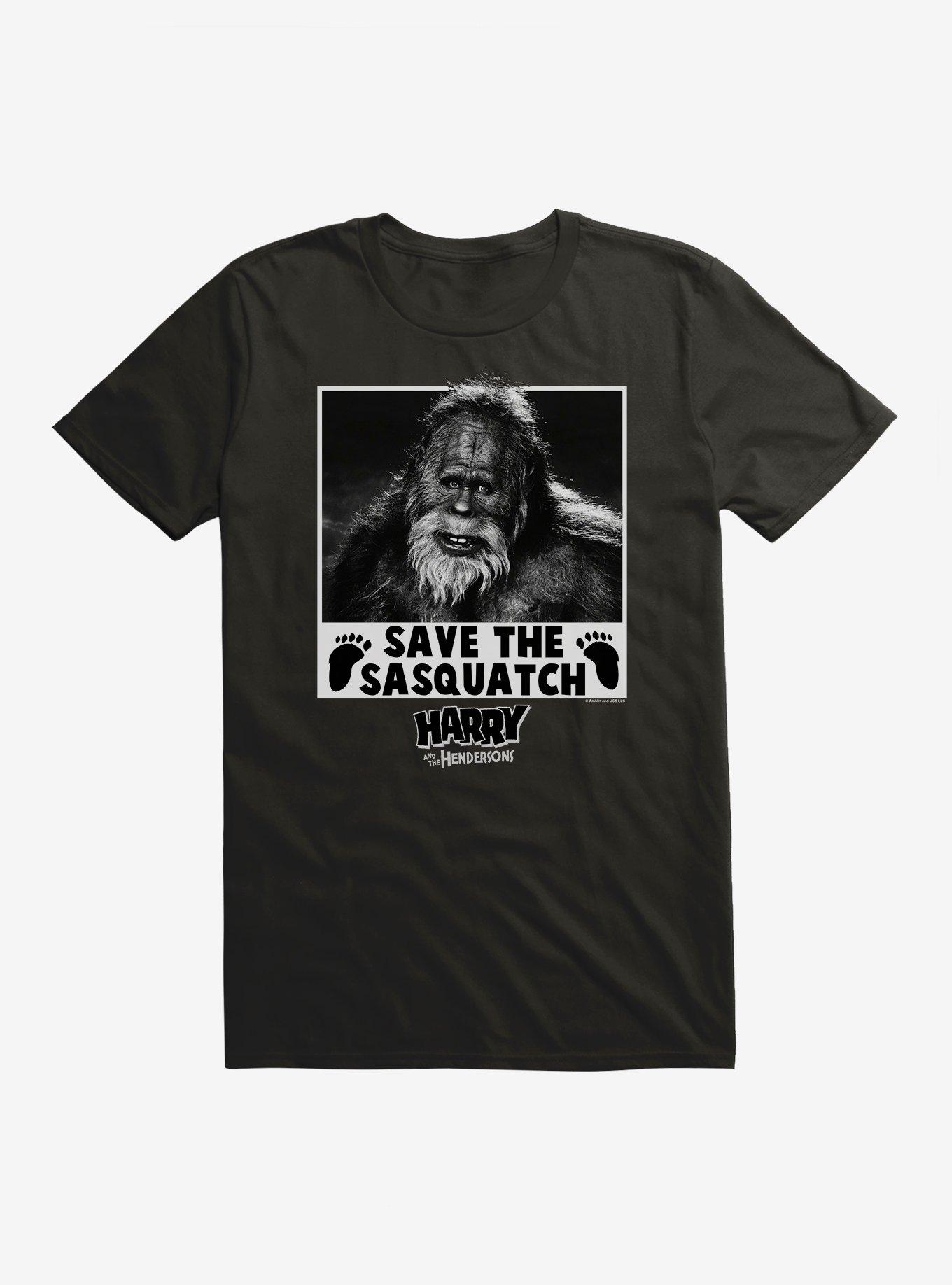 Harry And The Hendersons Save The Sasquatch T-Shirt, , hi-res