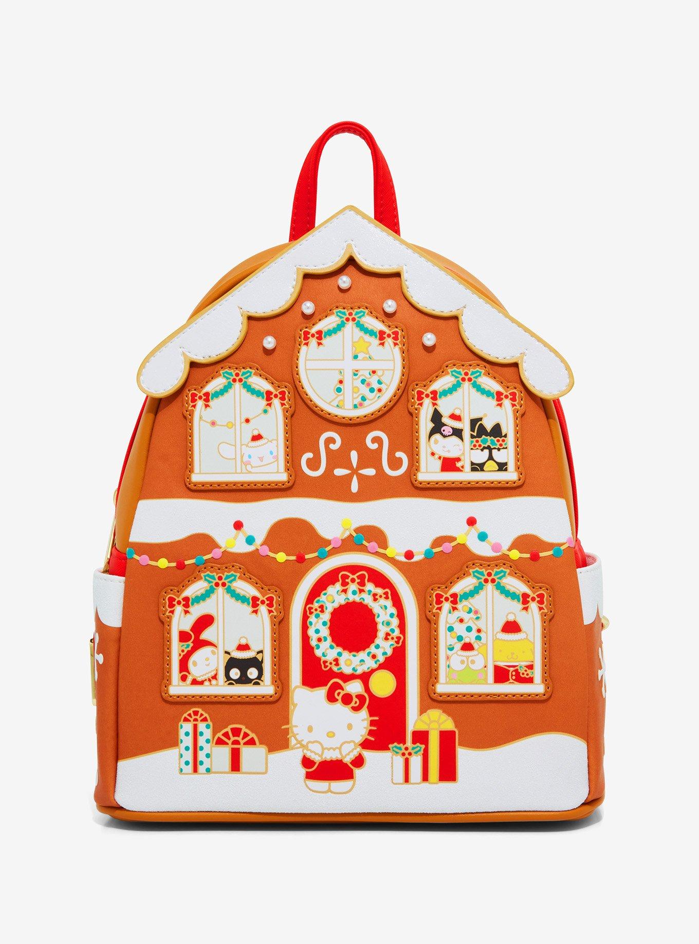 Loungefly Sanrio Hello Kitty & Friends Gingerbread House Mini Backpack - BoxLunch Exclusive, , hi-res