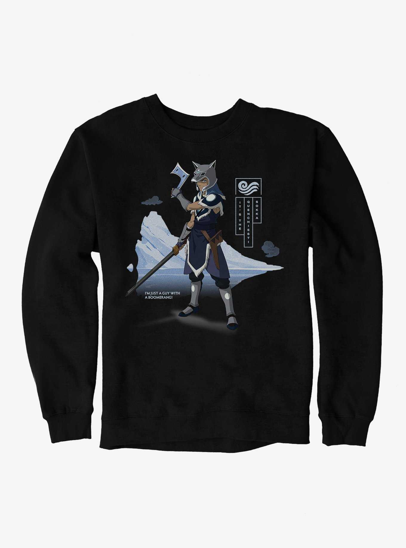 Avatar: The Last Airbender Sokka Armor Boomerang Sweatshirt, , hi-res