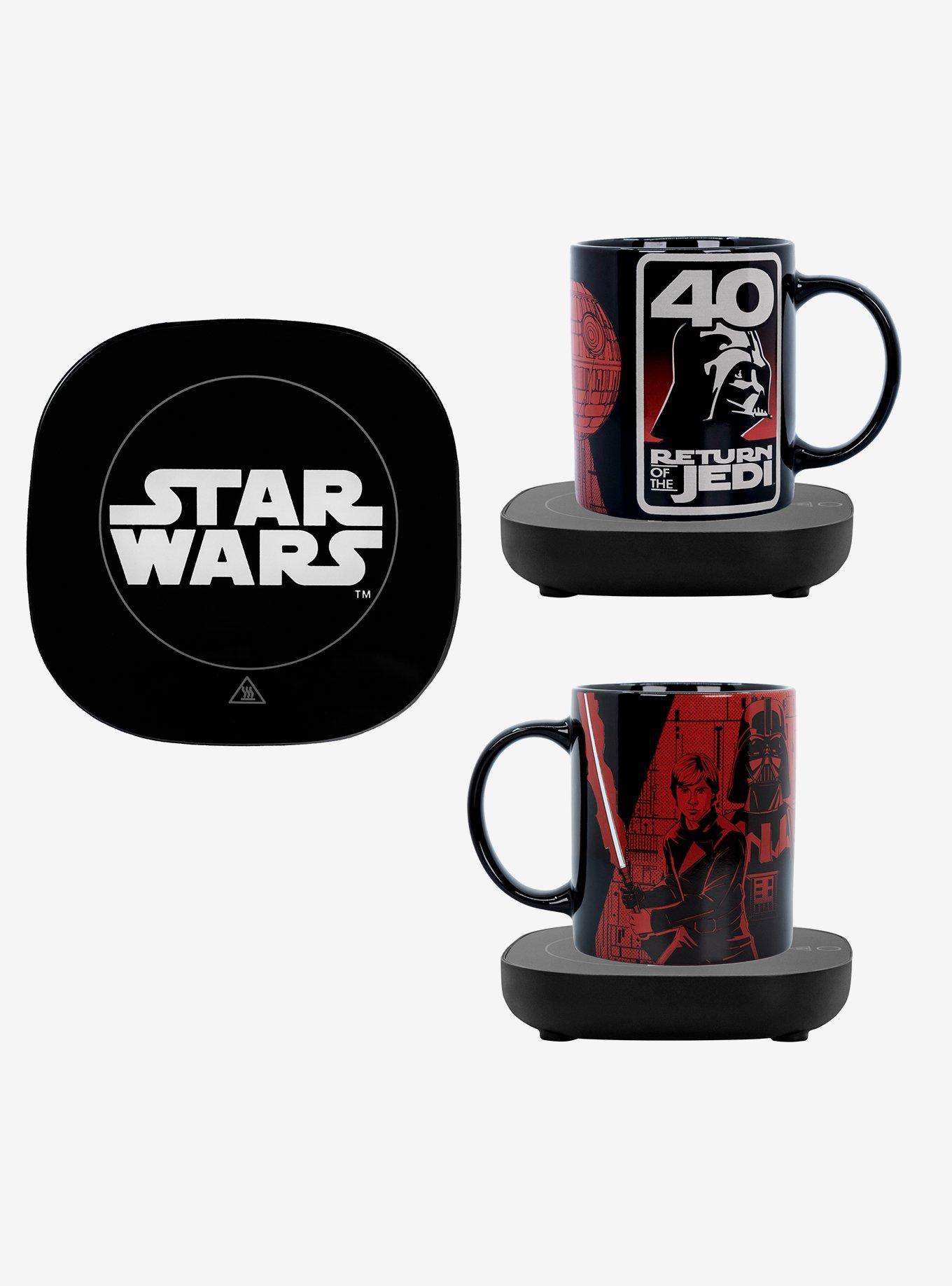 Star Wars Return of the Jedi 40th Anniversary Mug Warmer with Mug, , hi-res