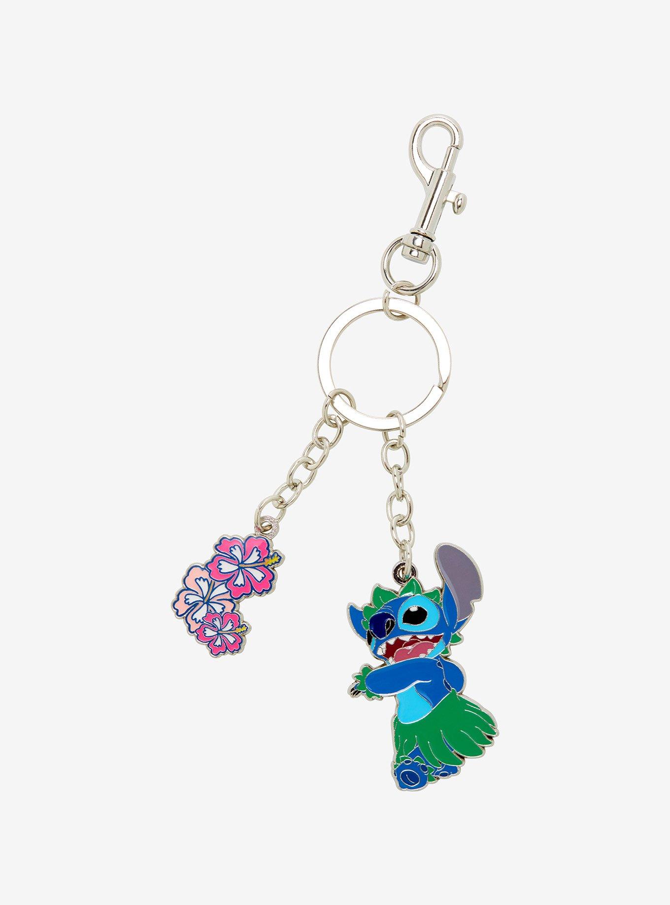 Loungefly Lilo & Stitch Space Adventure Enamel Keychain, Collectible Disney  Animated Characters Accessories, 2.5 Inches, Multicolor