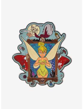 Disney 100 Peter Pan Tinker Bell Frame Enamel Pin - BoxLunch Exclusive, , hi-res