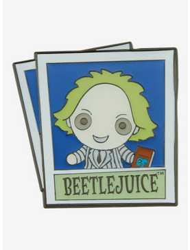 Loungefly Beetlejuice Polaroid Portrait Enamel Pin - BoxLunch Exclusive, , hi-res