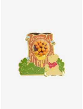 Loungefly Disney Winnie the Pooh Tree Stump Dome Enamel Pin - BoxLunch Exclusive, , hi-res