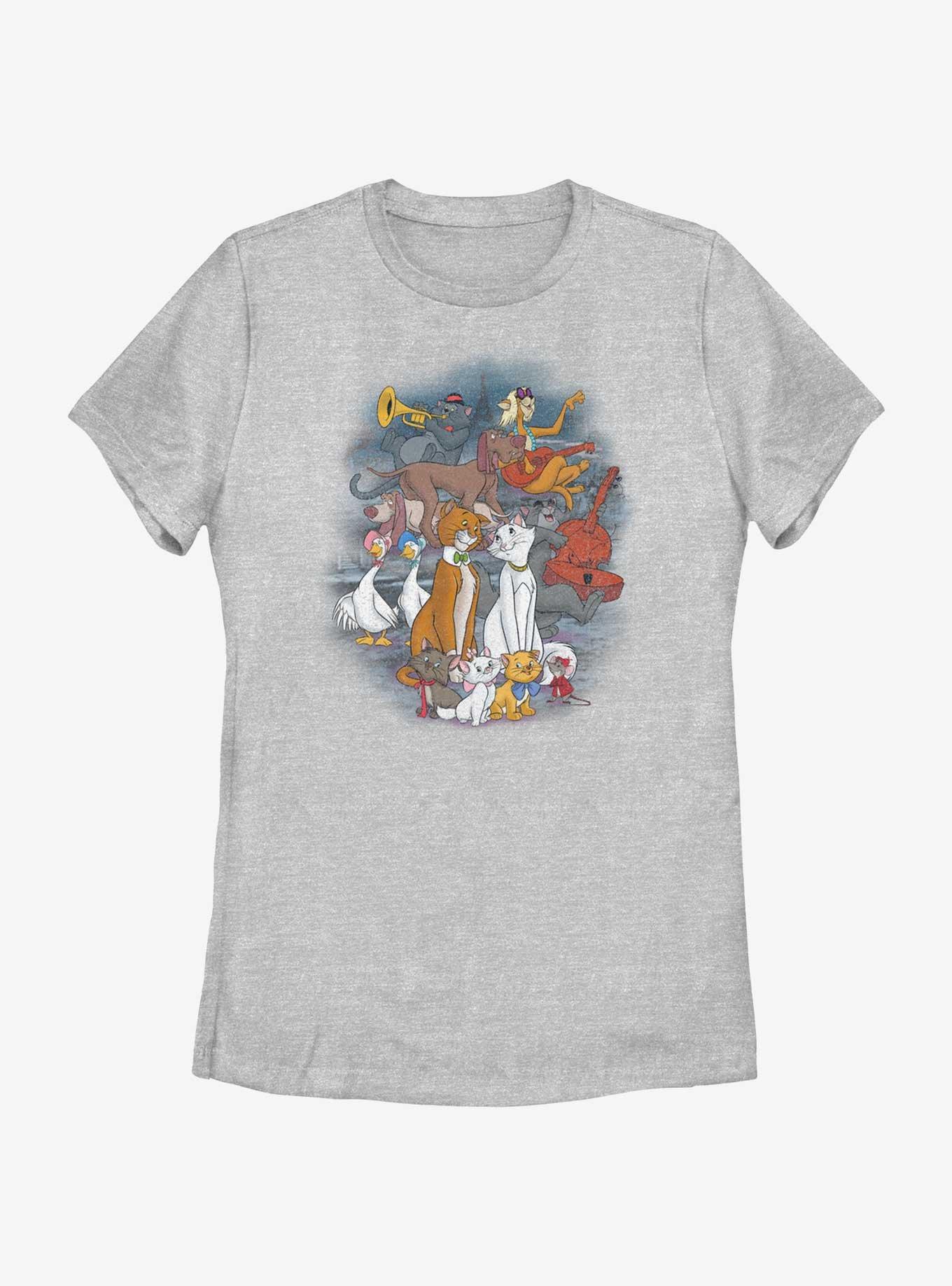 Disney The AristoCats All The Cats Womens T-Shirt, , hi-res