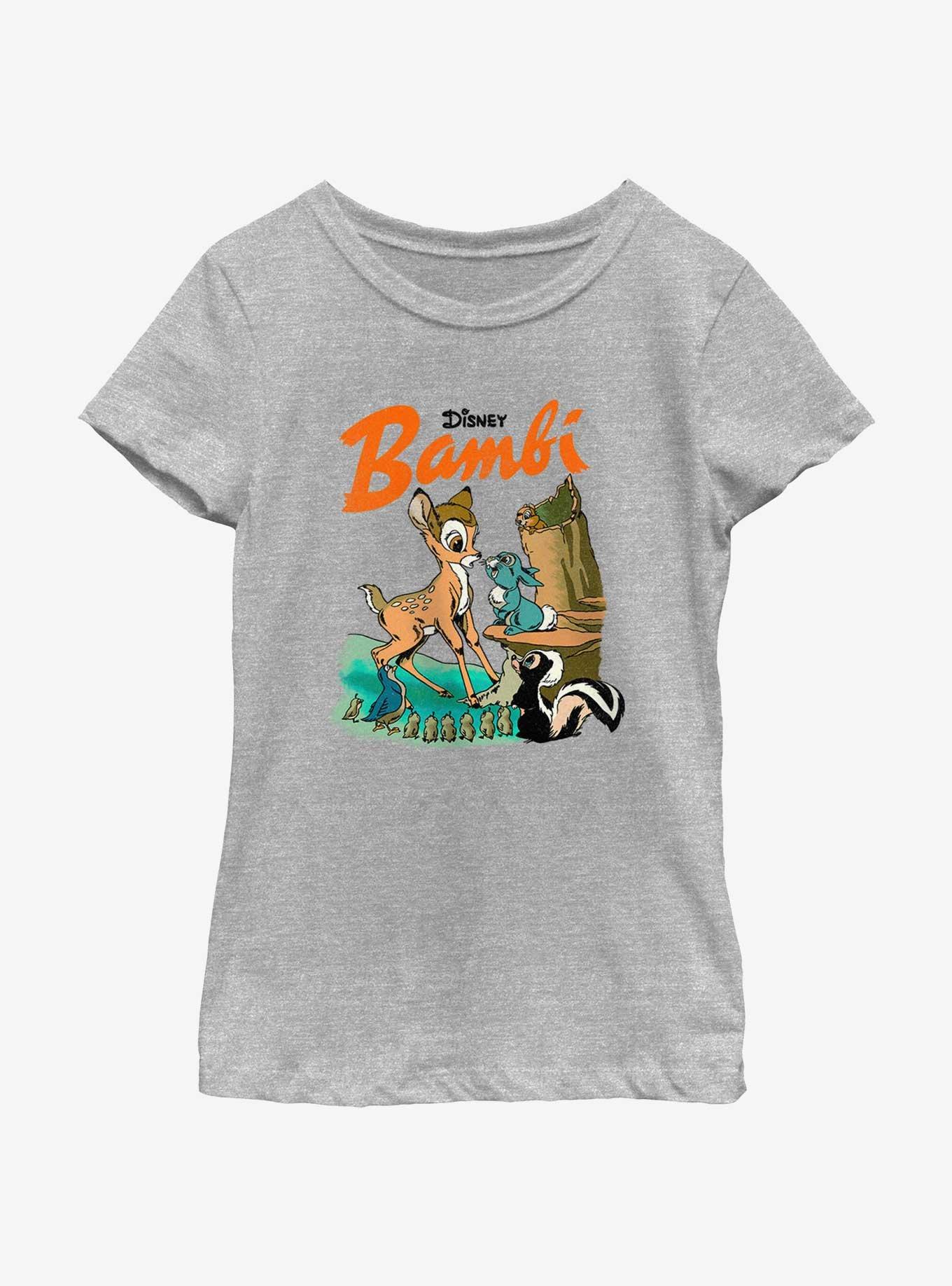 Disney Bambi Forest Friends Youth Girls T-Shirt, , hi-res