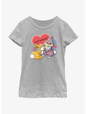 Disney Bambi Thumper Loves Miss Bunny Twitterpated Youth Girls T-Shirt, , hi-res