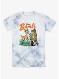 Disney Bambi Forest Friends Tie-Dye T-Shirt, WHITEBLUE, hi-res