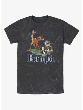 Disney Bambi Forest Friends Logo Mineral Wash T-Shirt, , hi-res