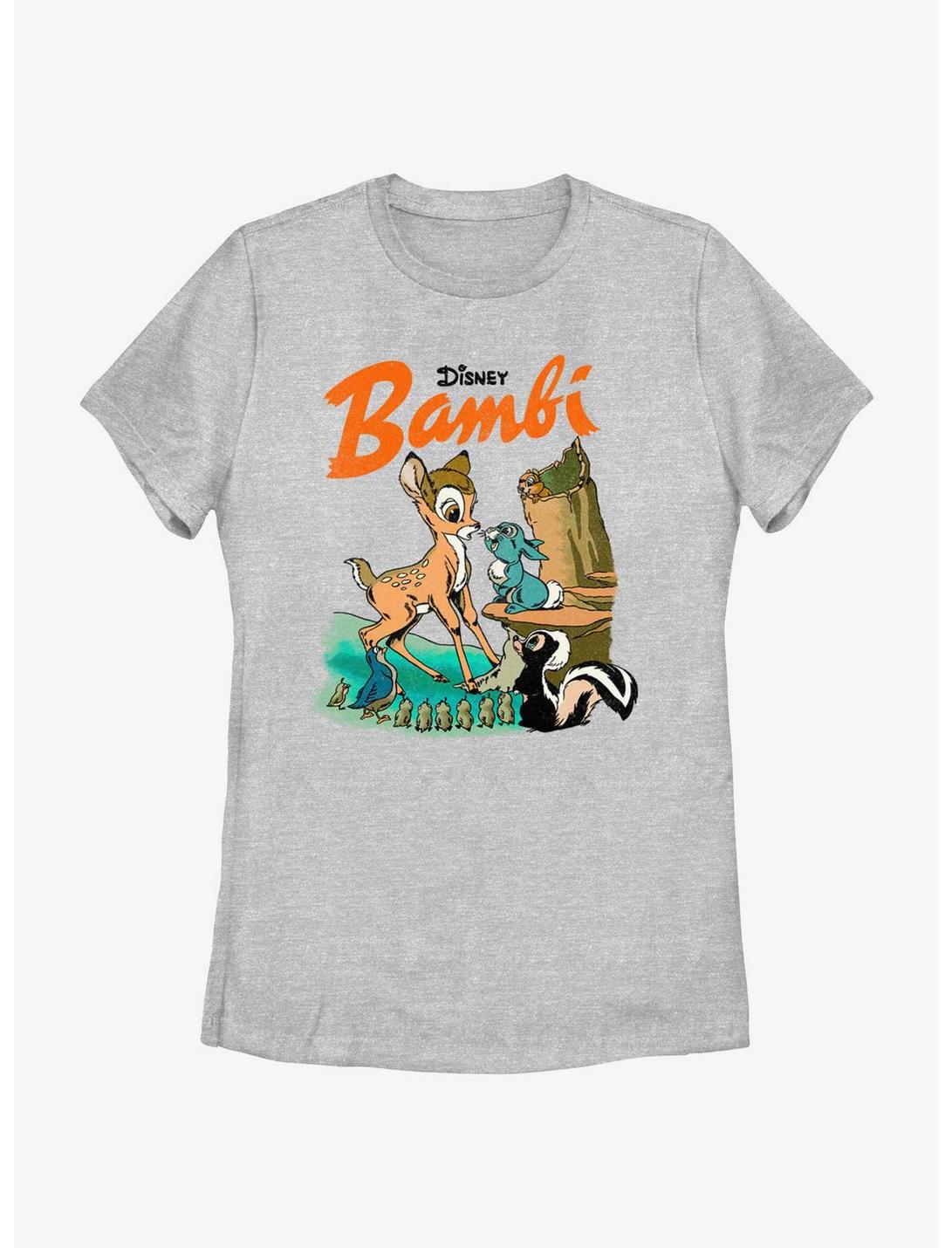Disney Bambi Forest Friends Womens T-Shirt, ATH HTR, hi-res