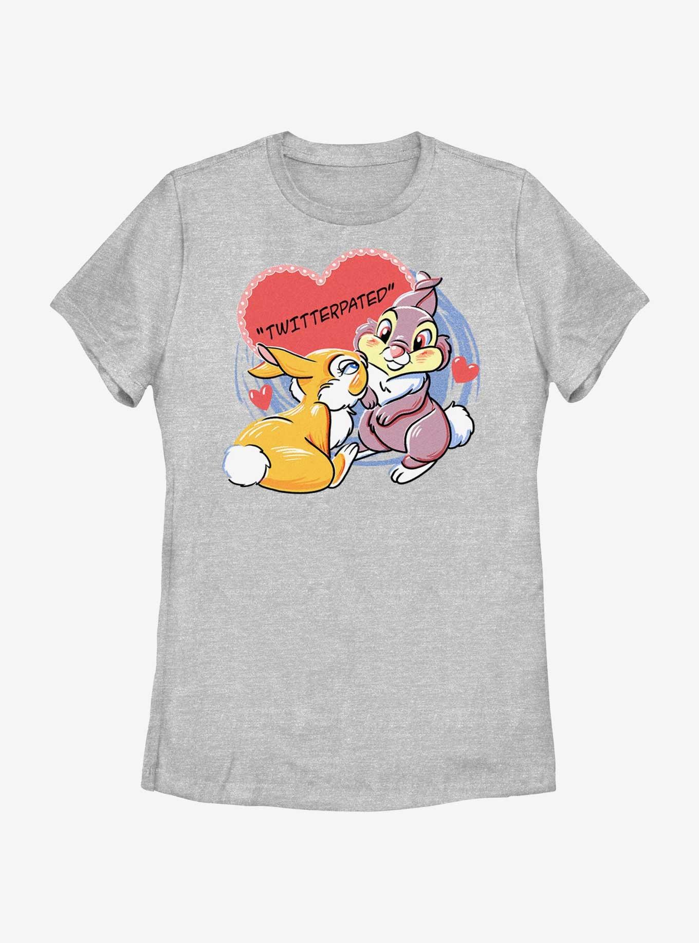 Disney Bambi Thumper Loves Miss Bunny Twitterpated Womens T-Shirt, , hi-res