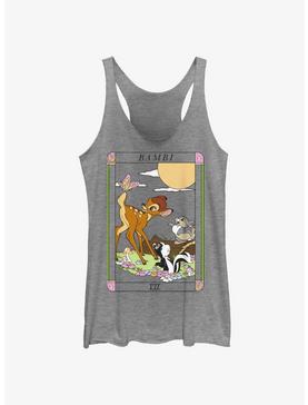 Disney Bambi and Friends Flower & Thumper Card Womens Tank Top, , hi-res