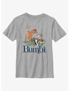 Disney Bambi Forest Friends Logo Youth T-Shirt, , hi-res