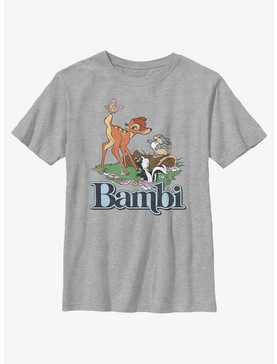 Disney Bambi Forest Friends Logo Youth T-Shirt, , hi-res