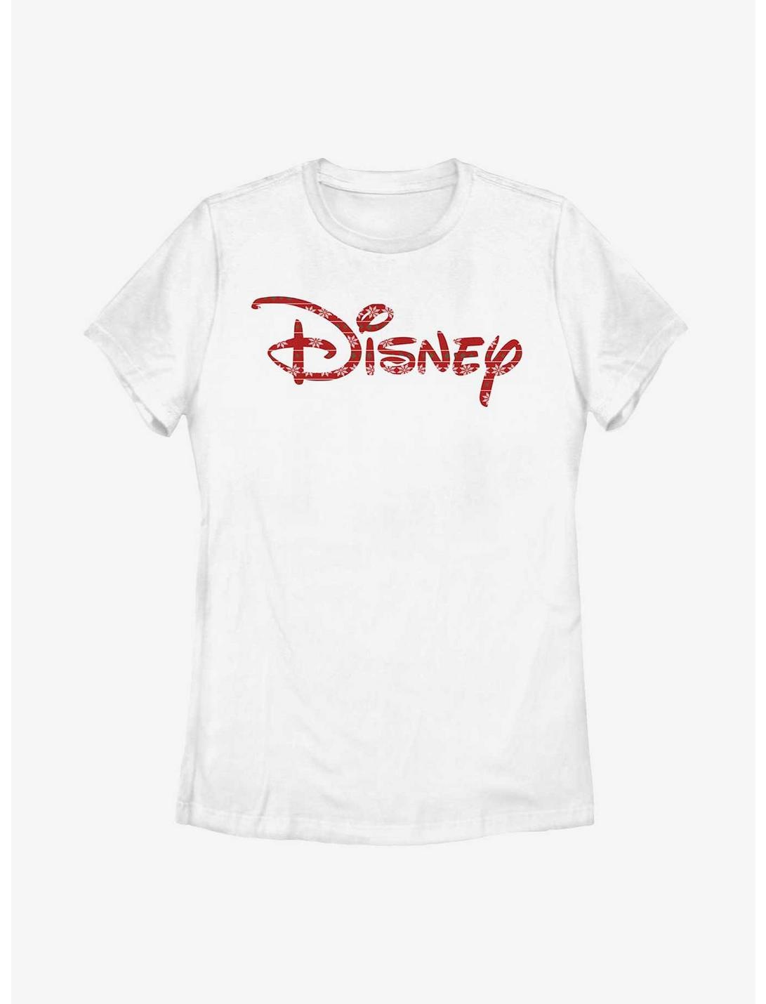 Disney Channel Christmas Logo Womens T-Shirt, WHITE, hi-res
