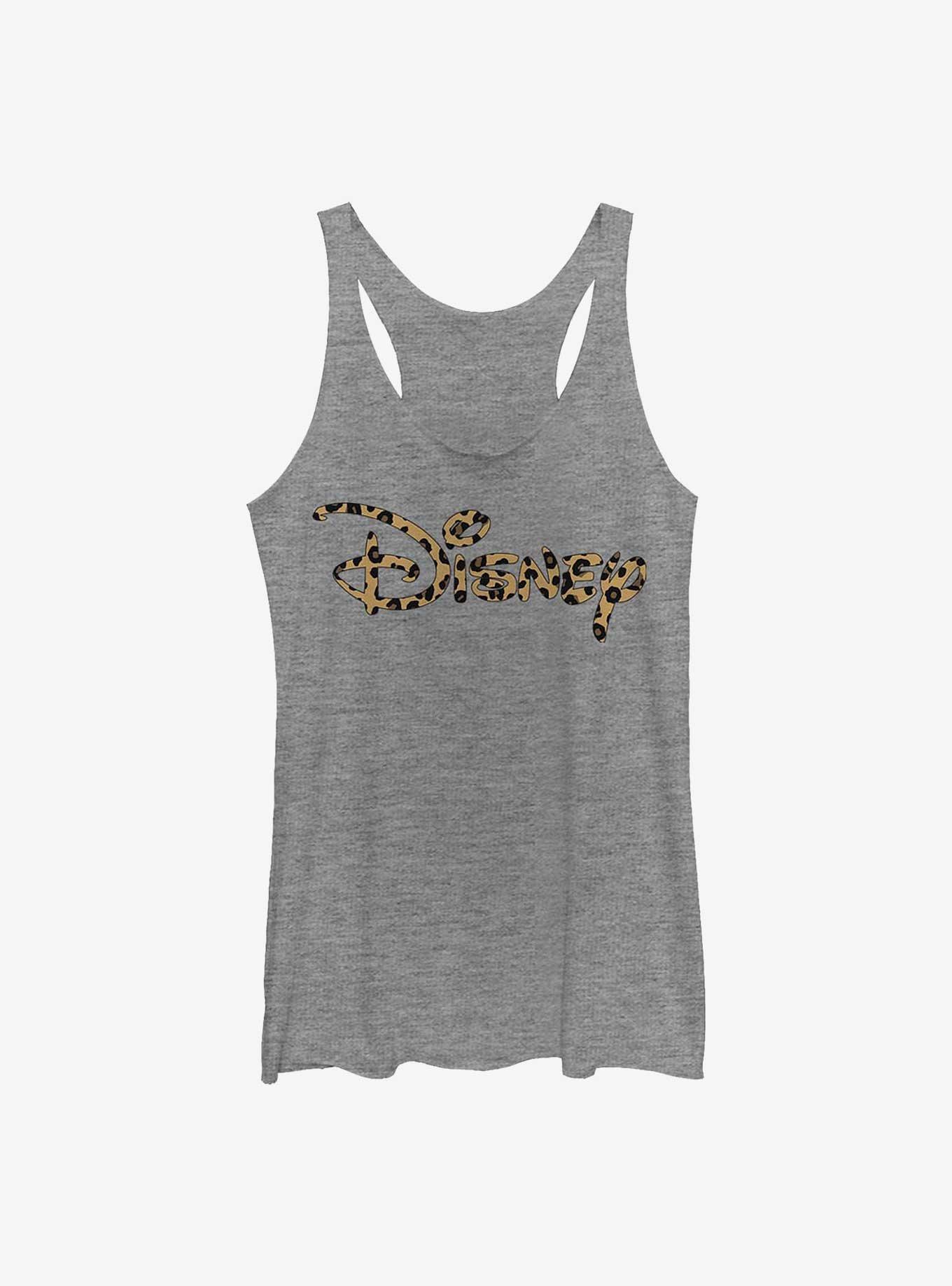 Disney Channel Leopard Fill Logo Womens Tank Top, , hi-res