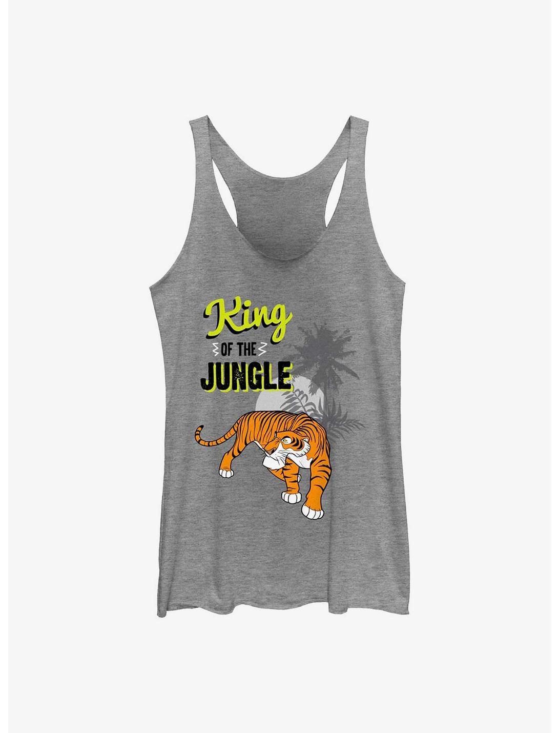 Disney The Jungle Book Shere Khan King of the Jungle Womens Tank Top, GRAY HTR, hi-res