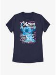 Disney Lilo & Stitch Ohana Means Family Womens T-Shirt, NAVY, hi-res